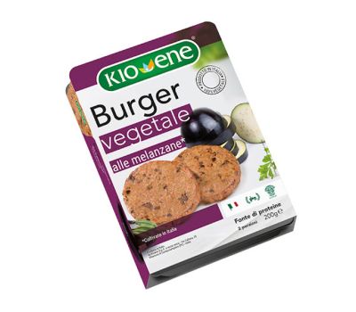 Burger vegetali con melanzane 100 gr