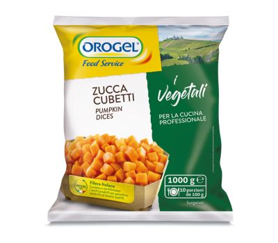 Polpa di zucca a cubetti