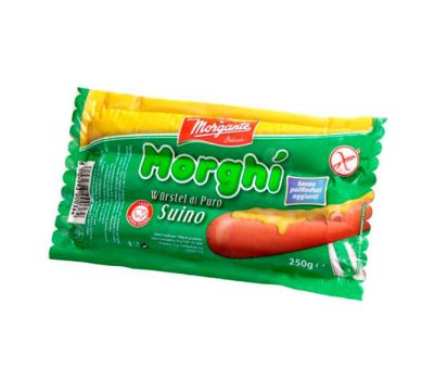 Wurstel 250gr grossen suino