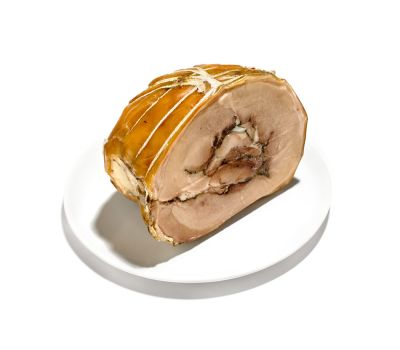 Porchetta trevigiana a metà