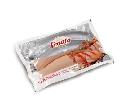 Wurstel 200gr con pelle brat wurst suino