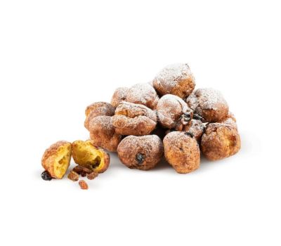 Frittelle mignon con uvetta