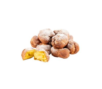 Frittelle grandi allo zabaione