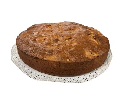 Torta morbida con mele e avena