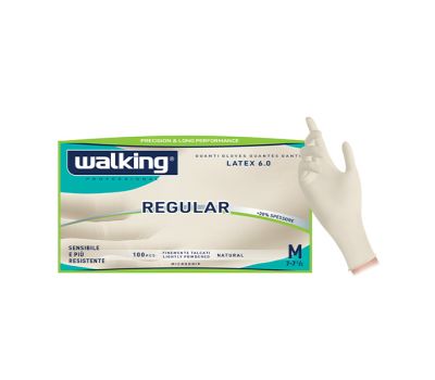 Guanti lattice talcati 100 pz/cf tg. m
