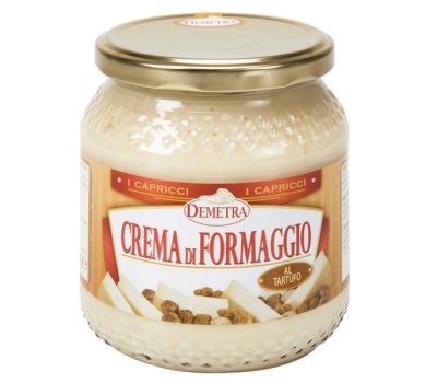 Crema formaggio/tartufo 550 gr demetra