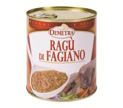 Ragù di fagiano 820 gr demetra