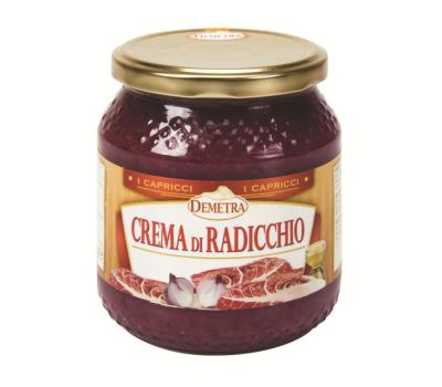 Crema di radicchio 530 gr demetra