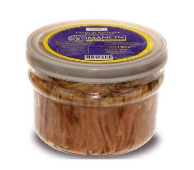 Filetti di acciughe in o.girasole 1.5 kg