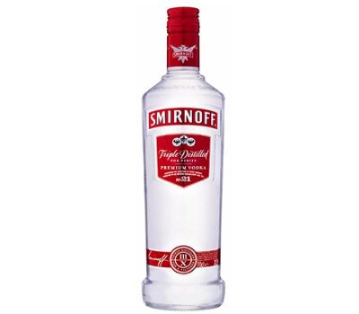 Vodka smirnoff red 37,5%