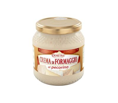 Crema formaggio/pecorino 550 gr demetra