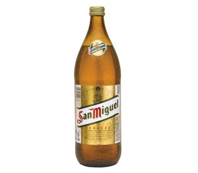 Birra san miguel in bottiglia 1 lt