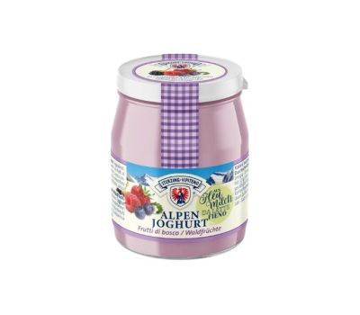 Yogurt intero frutti bosco vetro 150 gr