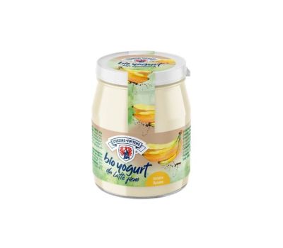 Yogurt intero BIO banana vetro 150 gr