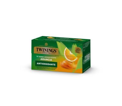 Thè verde all'arancia twinings 20 filtr