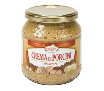 Crema porcini/tartufo 540 gr demetra