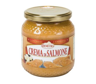 Crema di salmone 550 gr demetra