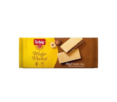 Wafer pocket 50 gr s/glutine schar