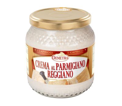 Crema parmigiano reggiano 550 gr demetra
