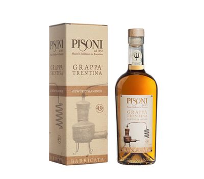 Grappa gewurztraminer barricata 45%