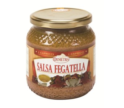 Salsa fegatella 550 gr demetra