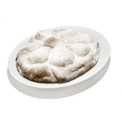Torta crostata pere e cioccolata tonda