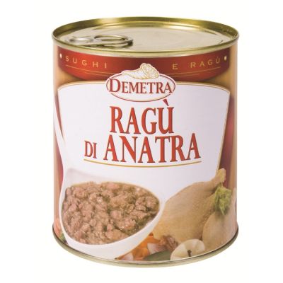 Ragù di anatra 820 gr demetra